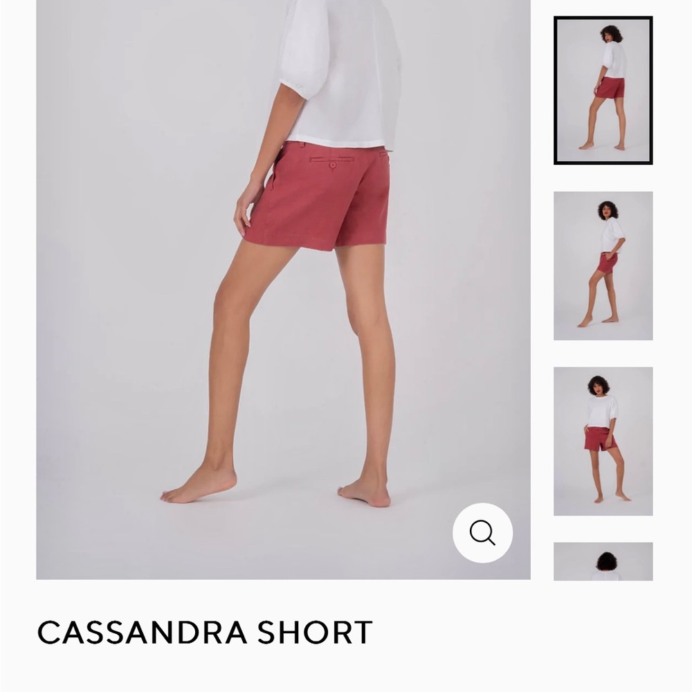 Level 99 Anthropology Stitch Fix Shorts from renewables materials Rose